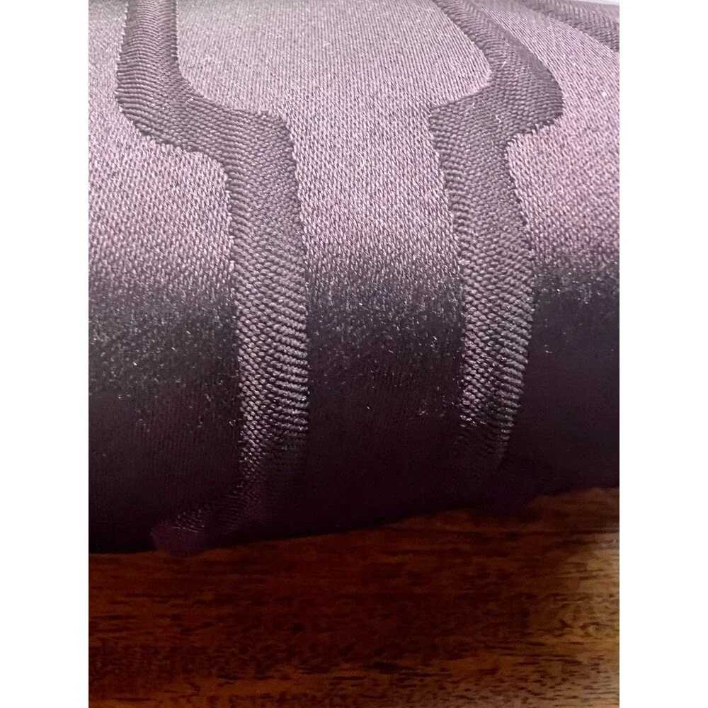 2- 50 X 108 GROMMET FULLY LINED PLUM  BLACKOUT CURTAINS